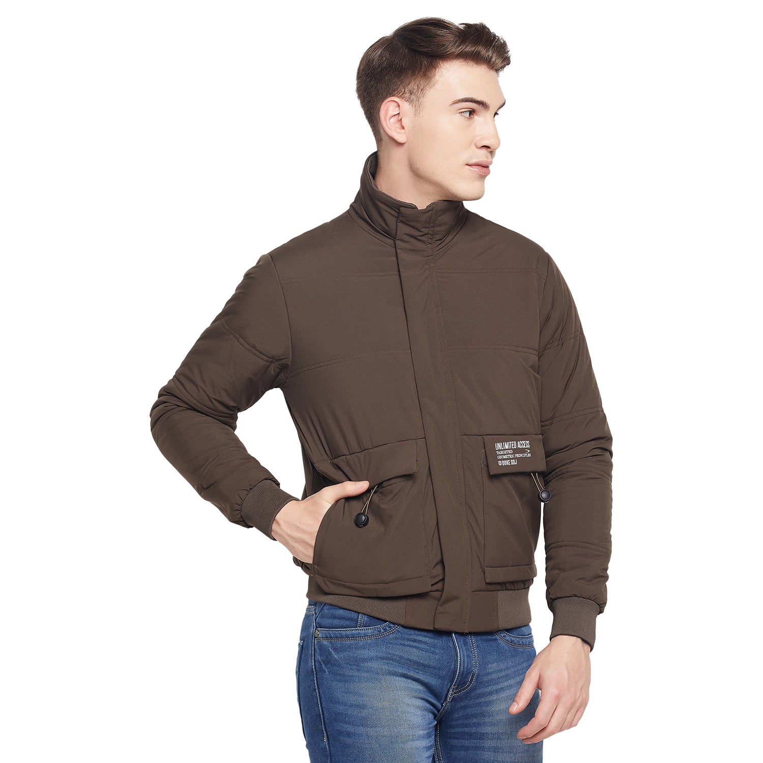 Duke Urban Men Full Sleeve Jacket (SDZ865)