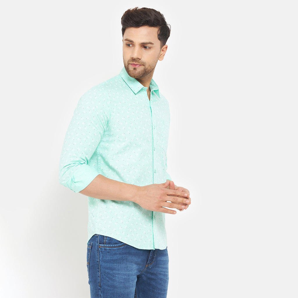 Duke Urban Men Full Sleeve Cotton Shirt (SDO7PRTG)
