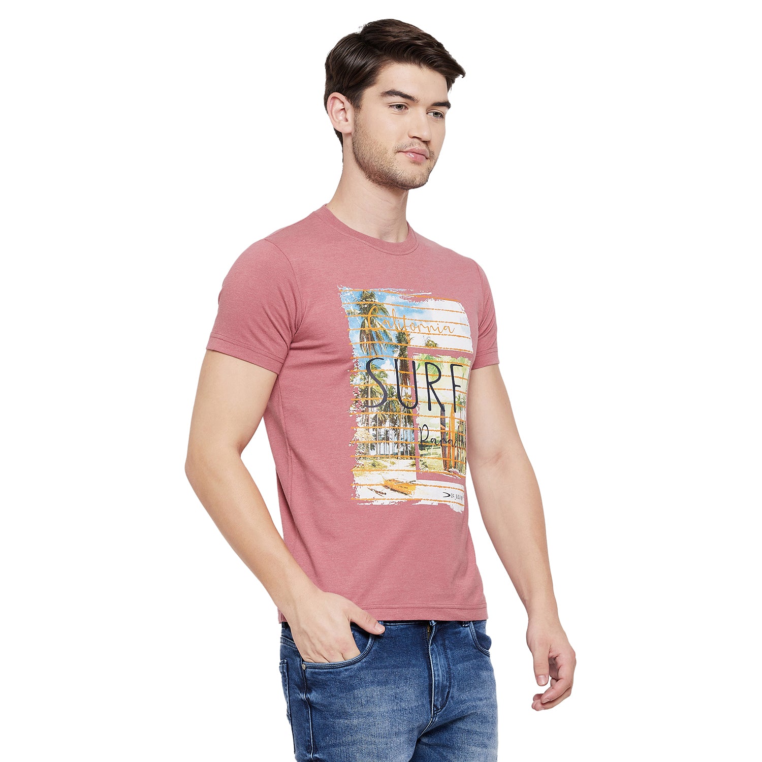 Duke Stardust Men Half Sleeve Cotton T-shirt (LQ3436)