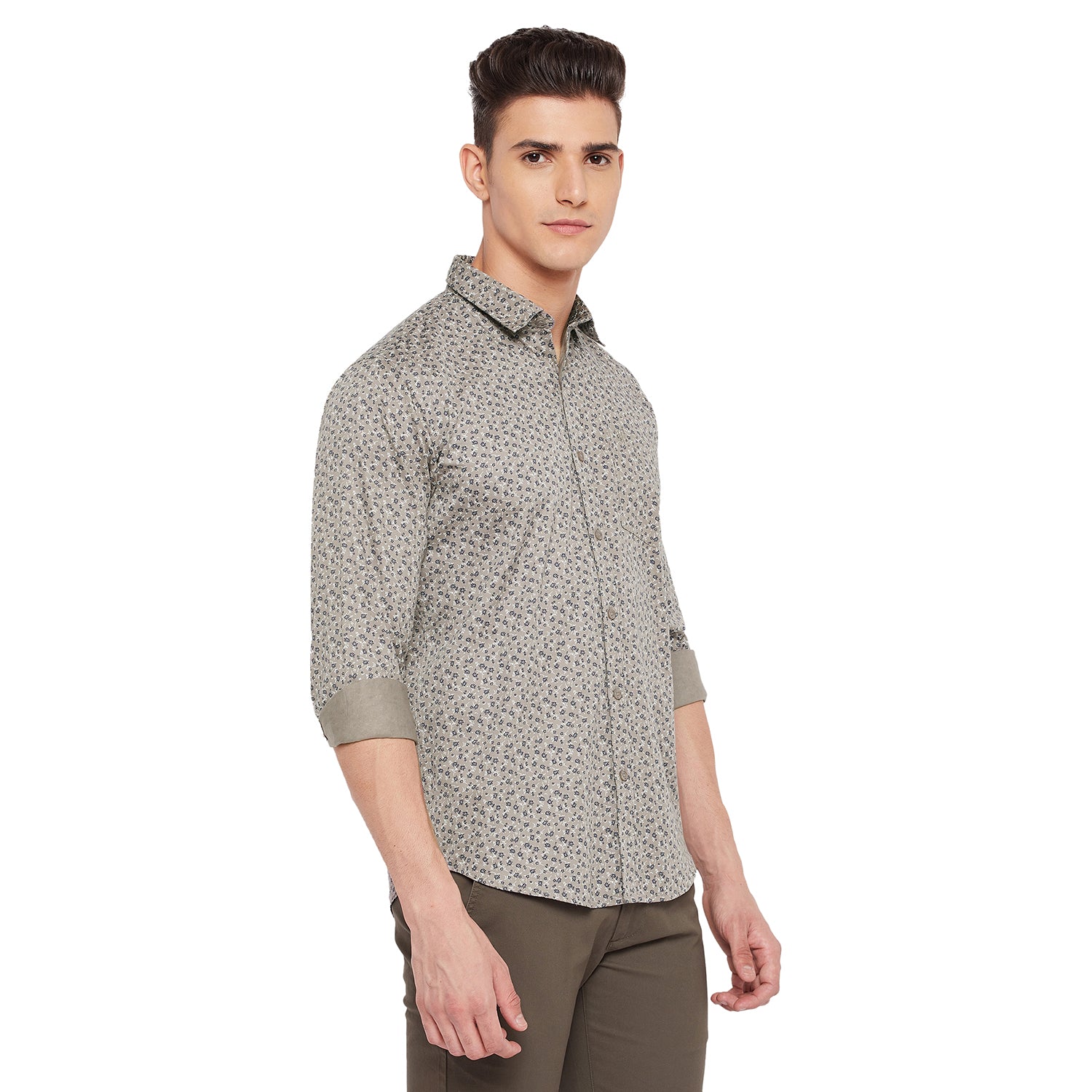 Duke Stardust Men Full Sleeve Cotton Shirt (SDO7PRSM)