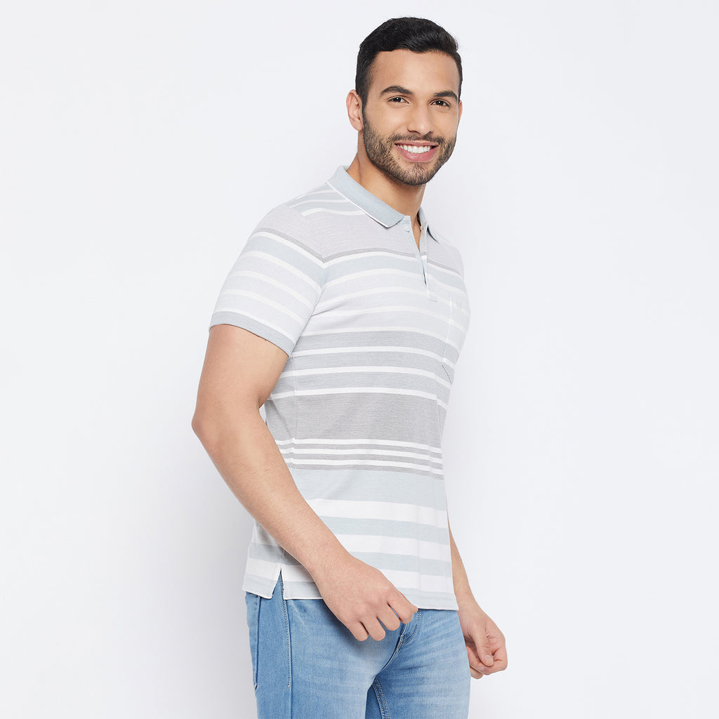 Duke Stardust Men Half Sleeve Cotton T-shirt (LF7014)