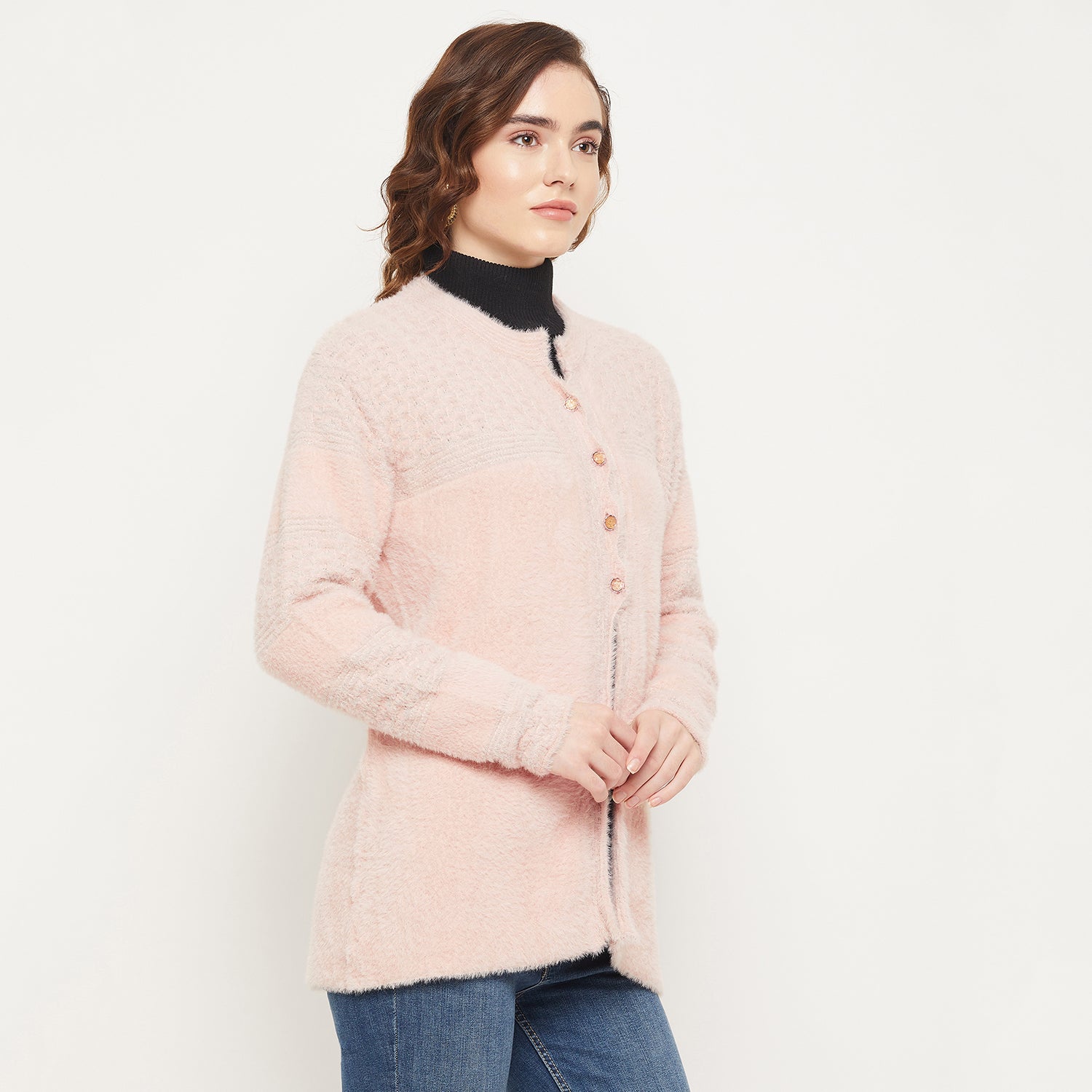 Duke Urban Women Solid Cardigan (SDS9721)