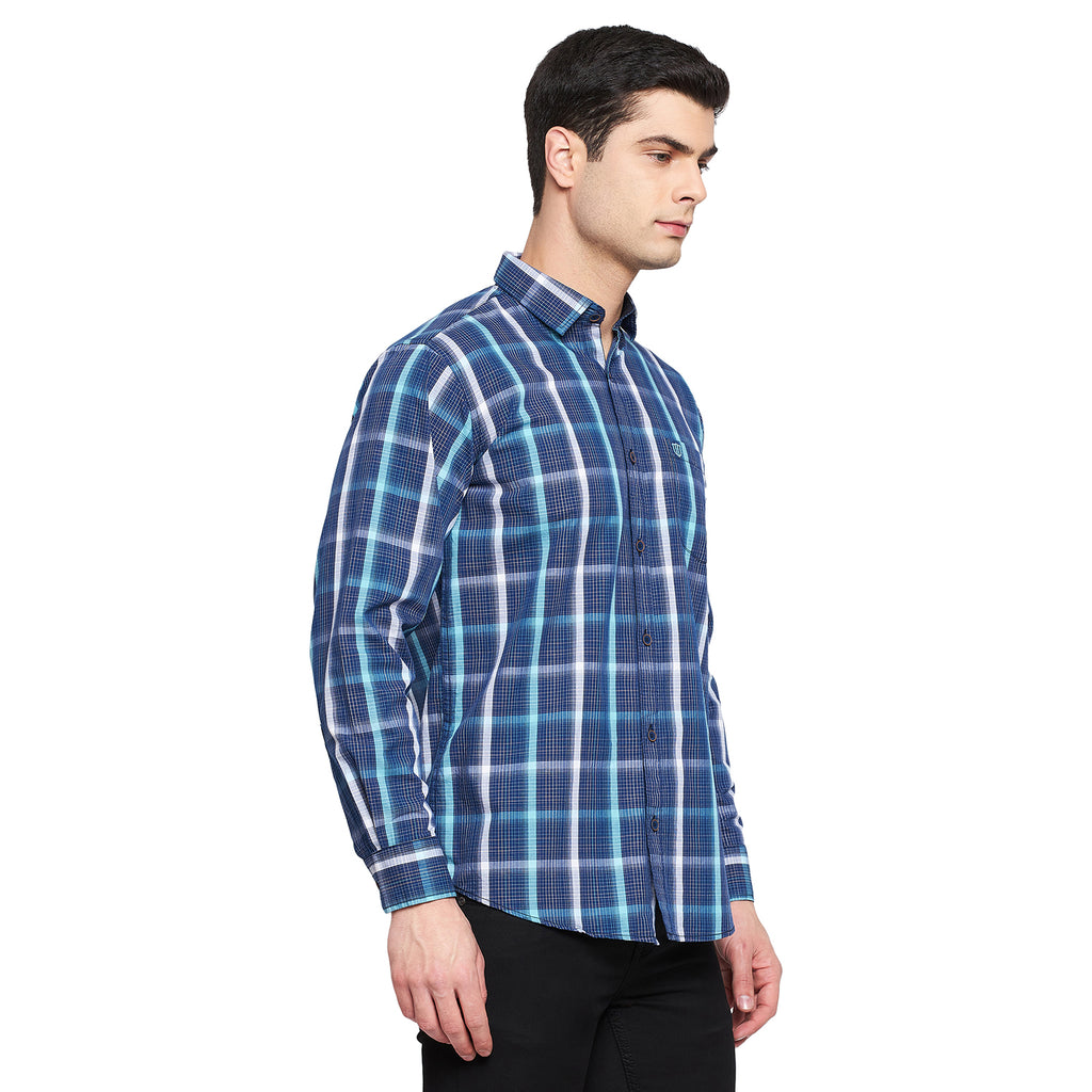 Duke Stardust Men Full Sleeve  Cotton Shirt (SDO5CKE)
