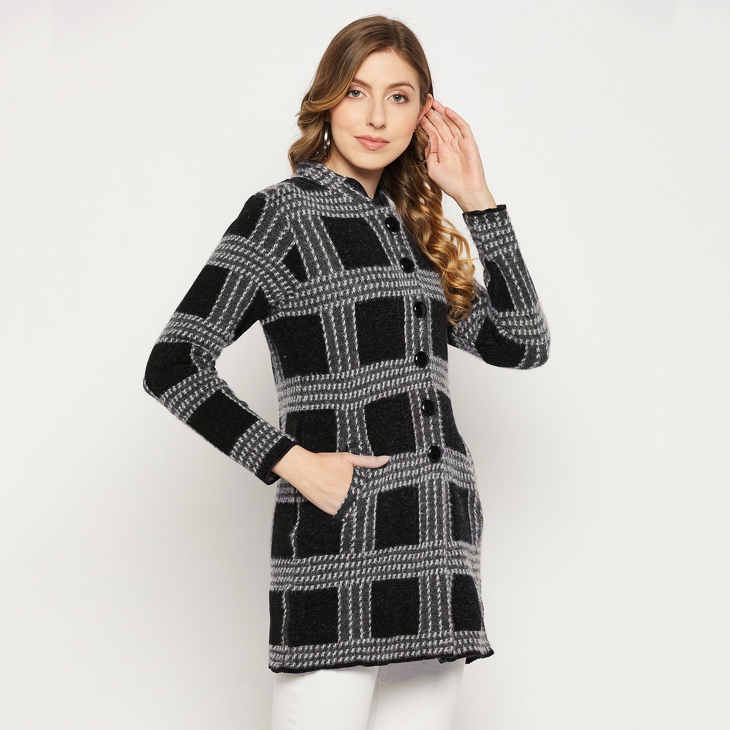 Duke Urban Women Full Sleeve Cardigan (SDS972)