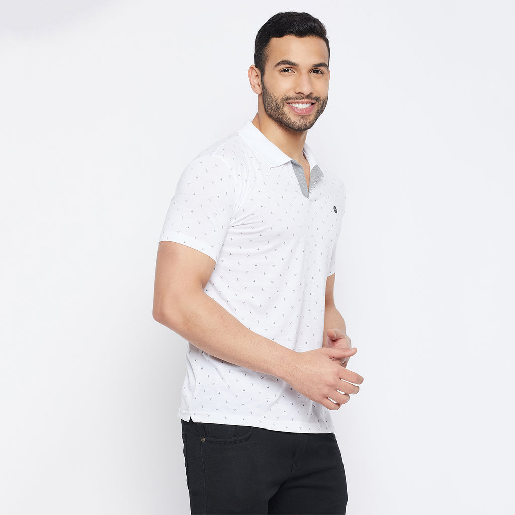 Duke Stardust Men Half Sleeve Cotton T-shirt (4040F)