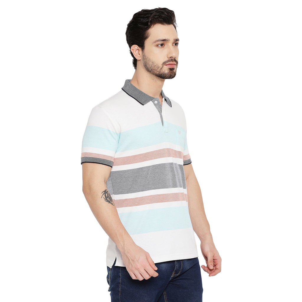 Duke Stardust Men Half Sleeve Cotton T-shirt (LF5438)