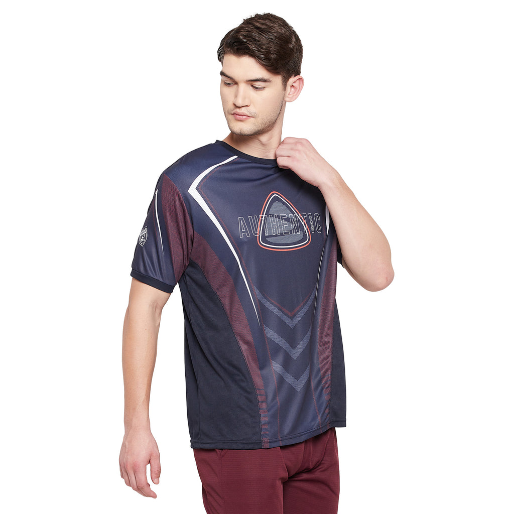 Duke Stardust Men Half Sleeve Sports T-shirt (GD1168)
