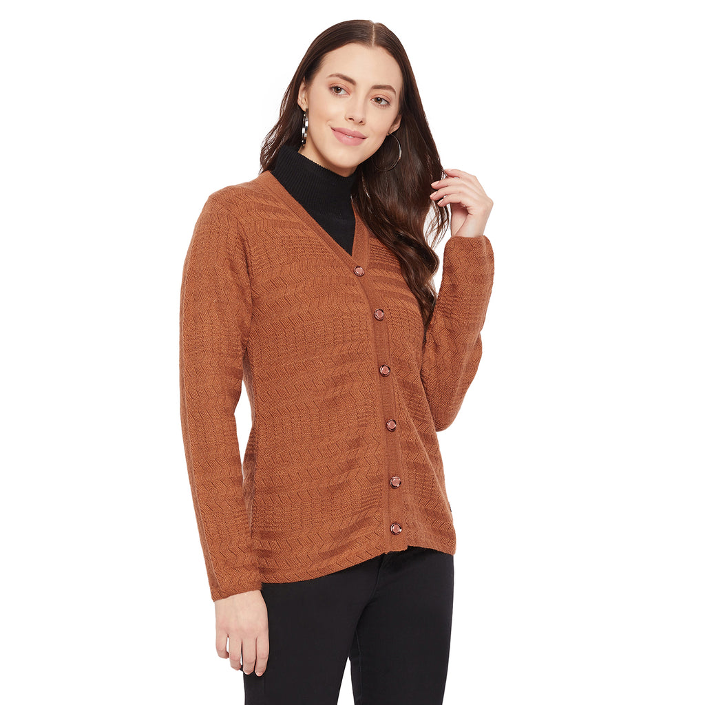 Duke Stardust Women Full Sleeve Cardigan (SDS9604)