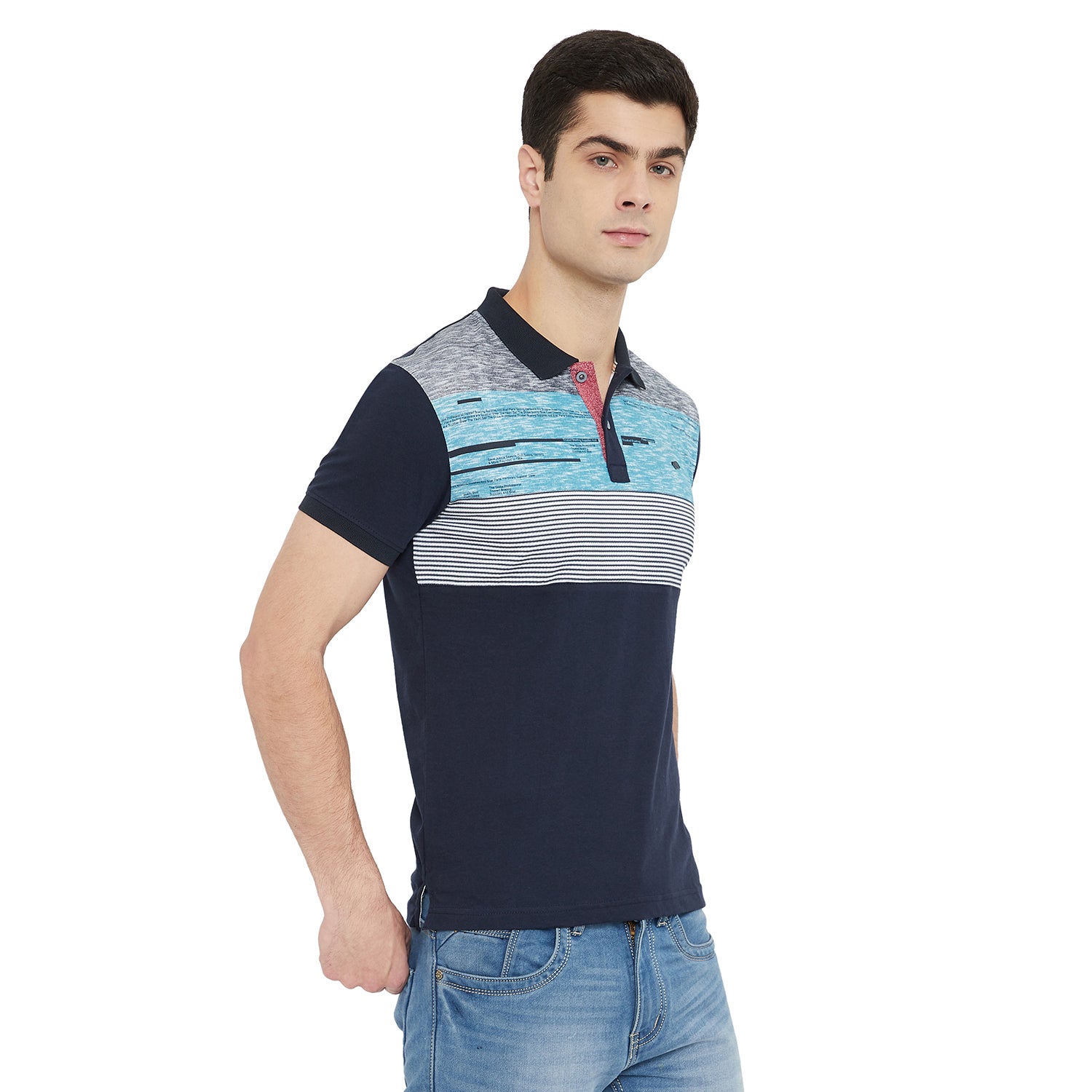 Duke Urban Men Half Sleeve Cotton T-shirt (LQ4505)