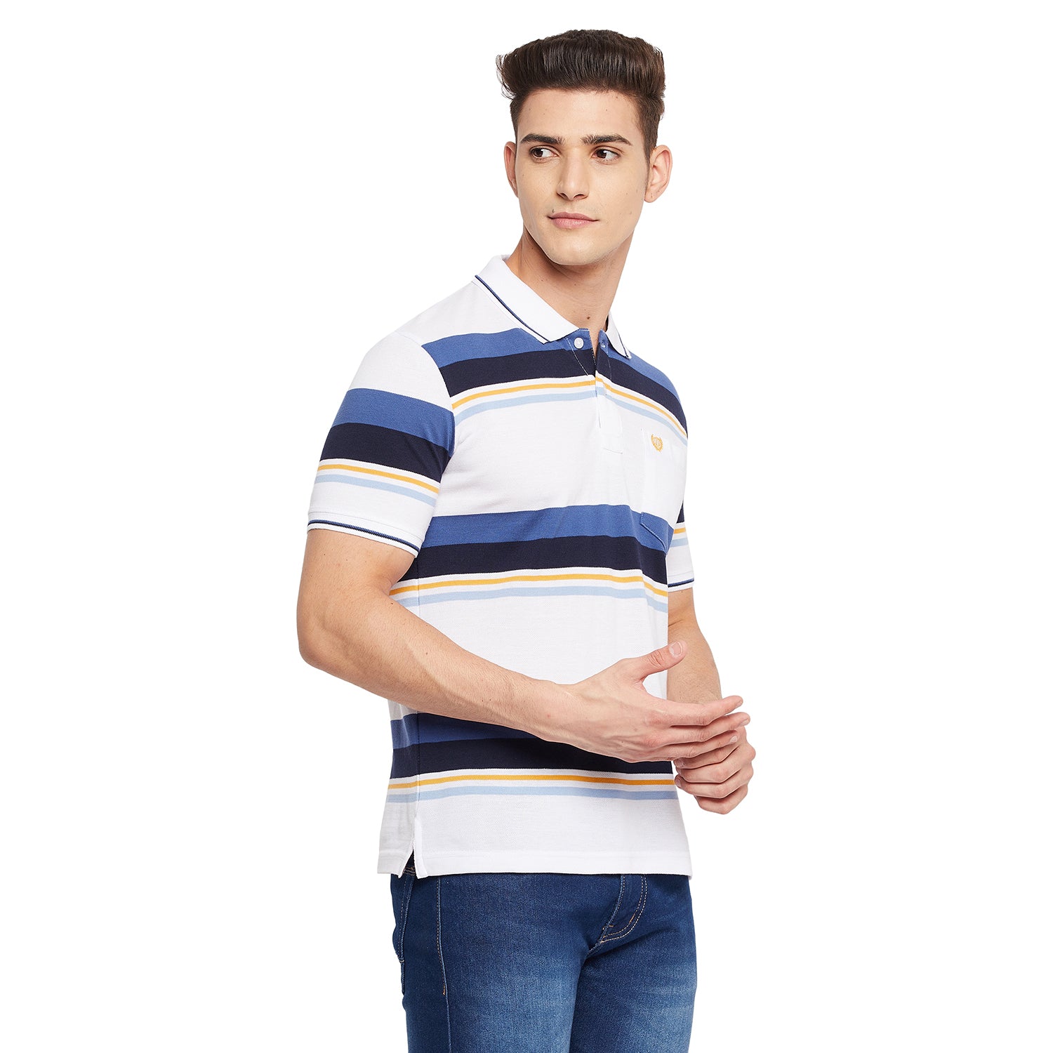 Duke Stardust Men Half Sleeve Cotton T-shirt (MTLF340)