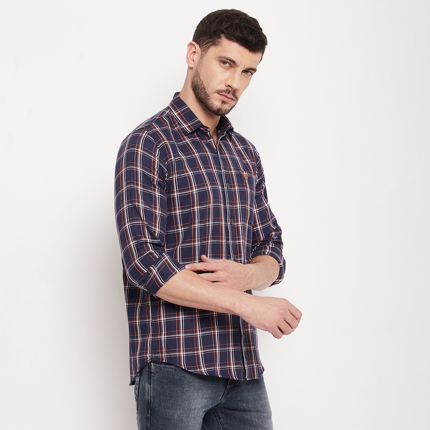 Duke Urban Men Full Sleeve Cotton Shirt (SDO6CKH)