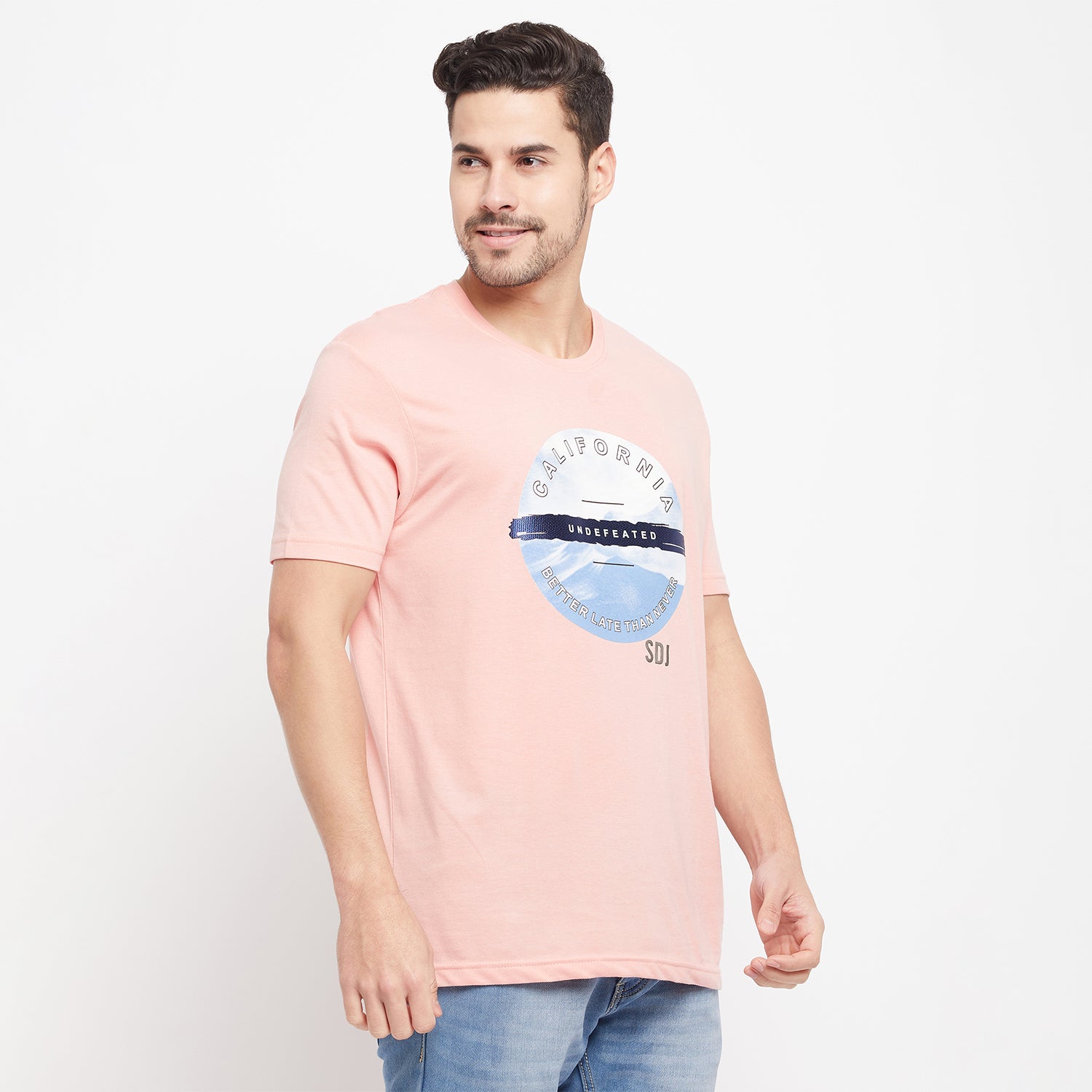 Duke Stardust Men Half Sleeve Cotton T-shirt (LF5867)