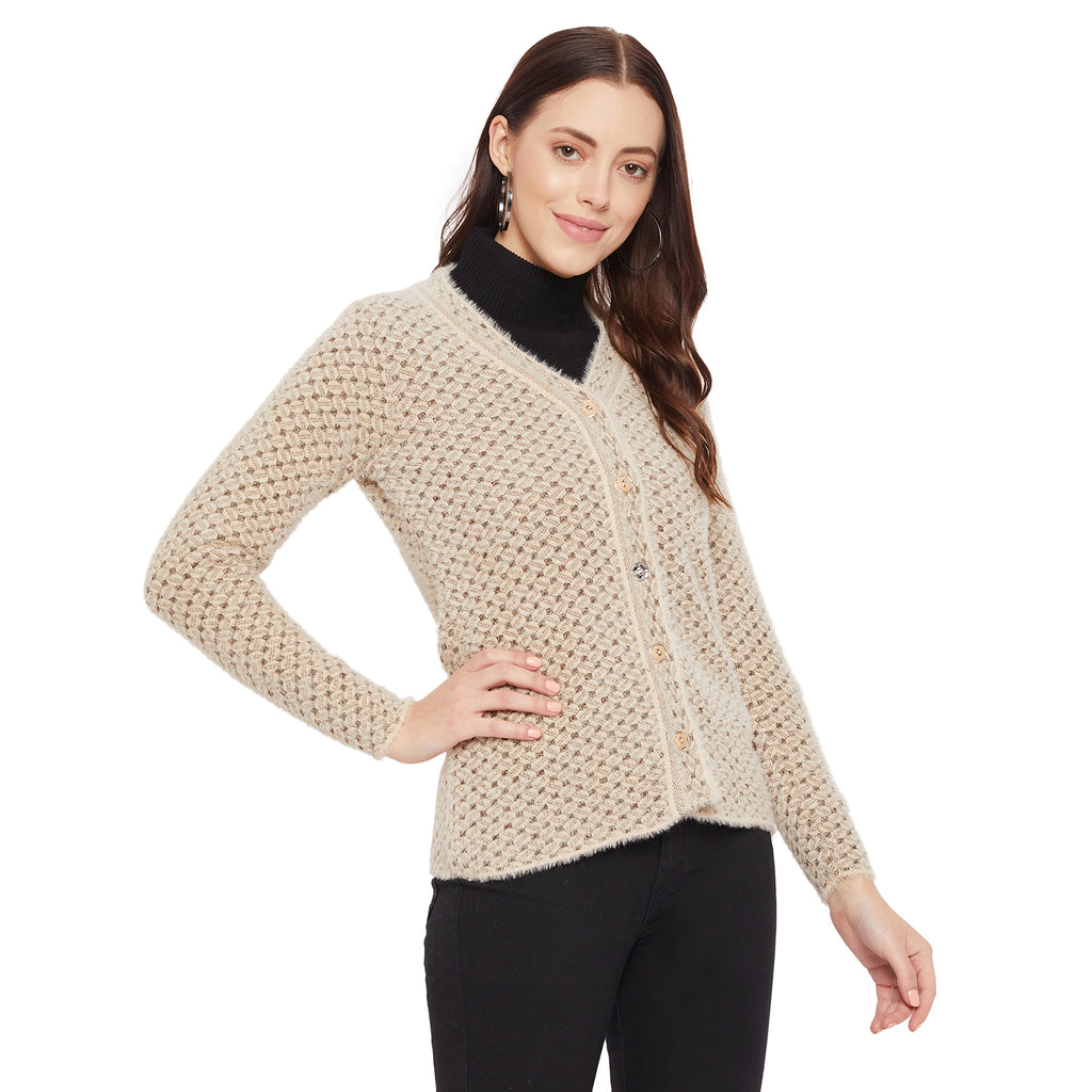 Duke Stardust Women Full Sleeve Cardigan (SDS952)