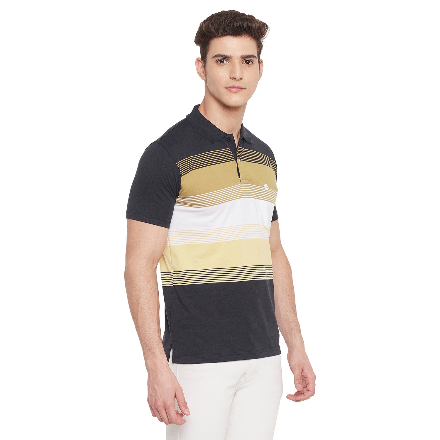 Duke Stardust Men Half Sleeve Cotton T-shirt (MTLF361)