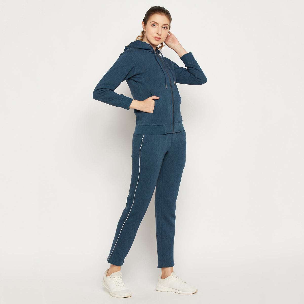 Duke Urban Women Solid Track Suit (LFX798)