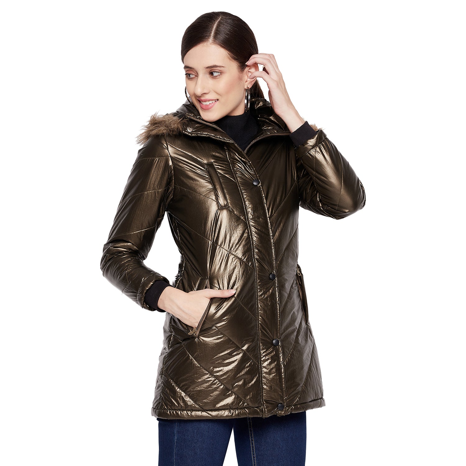 Duke Urban Women Full Sleeve Jacket (SDZ6744)