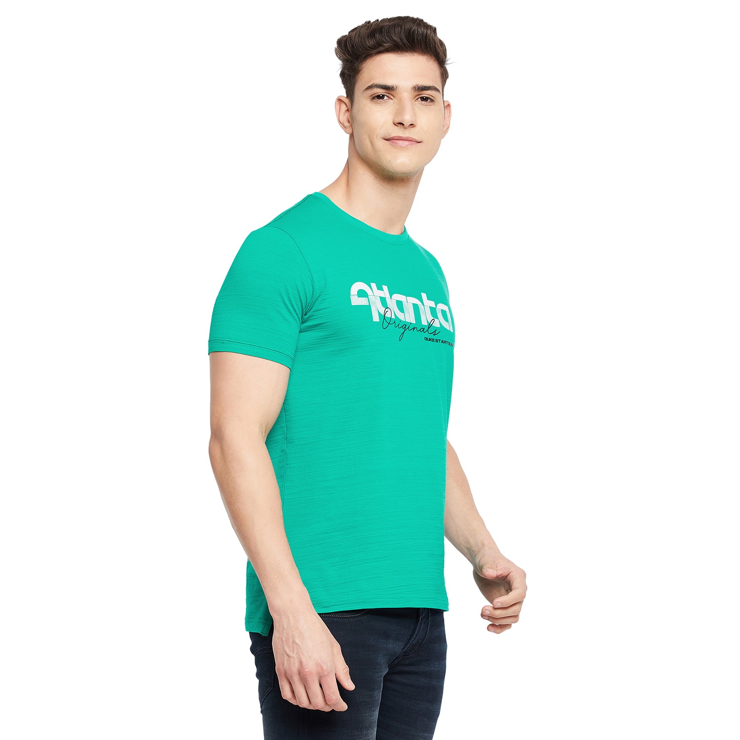 Duke Stardust Men Half Sleeve Cotton T-Shirt (MTLF336)