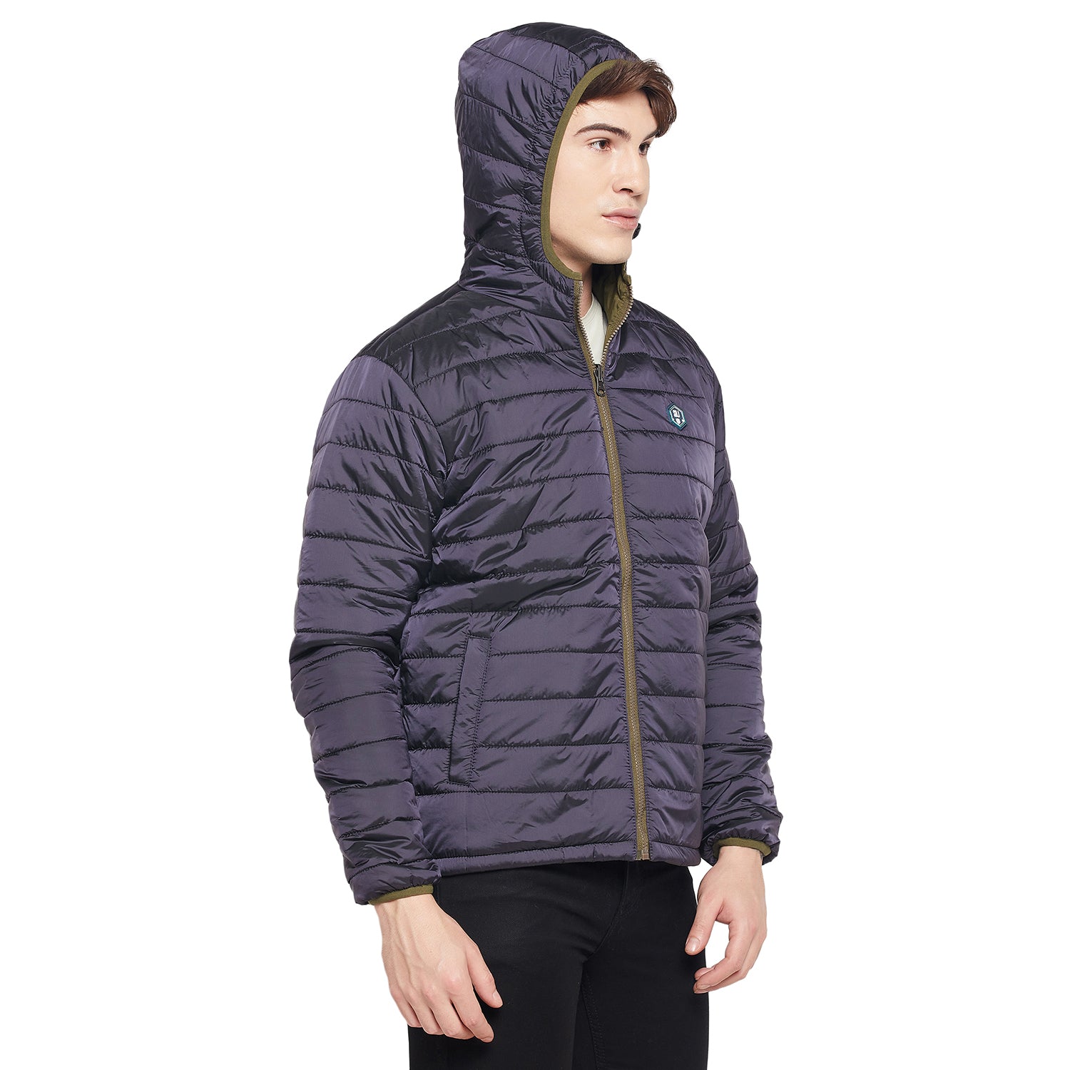 Duke Urban Men Full Sleeve Reversible Hooded Jacket (SDZ898)