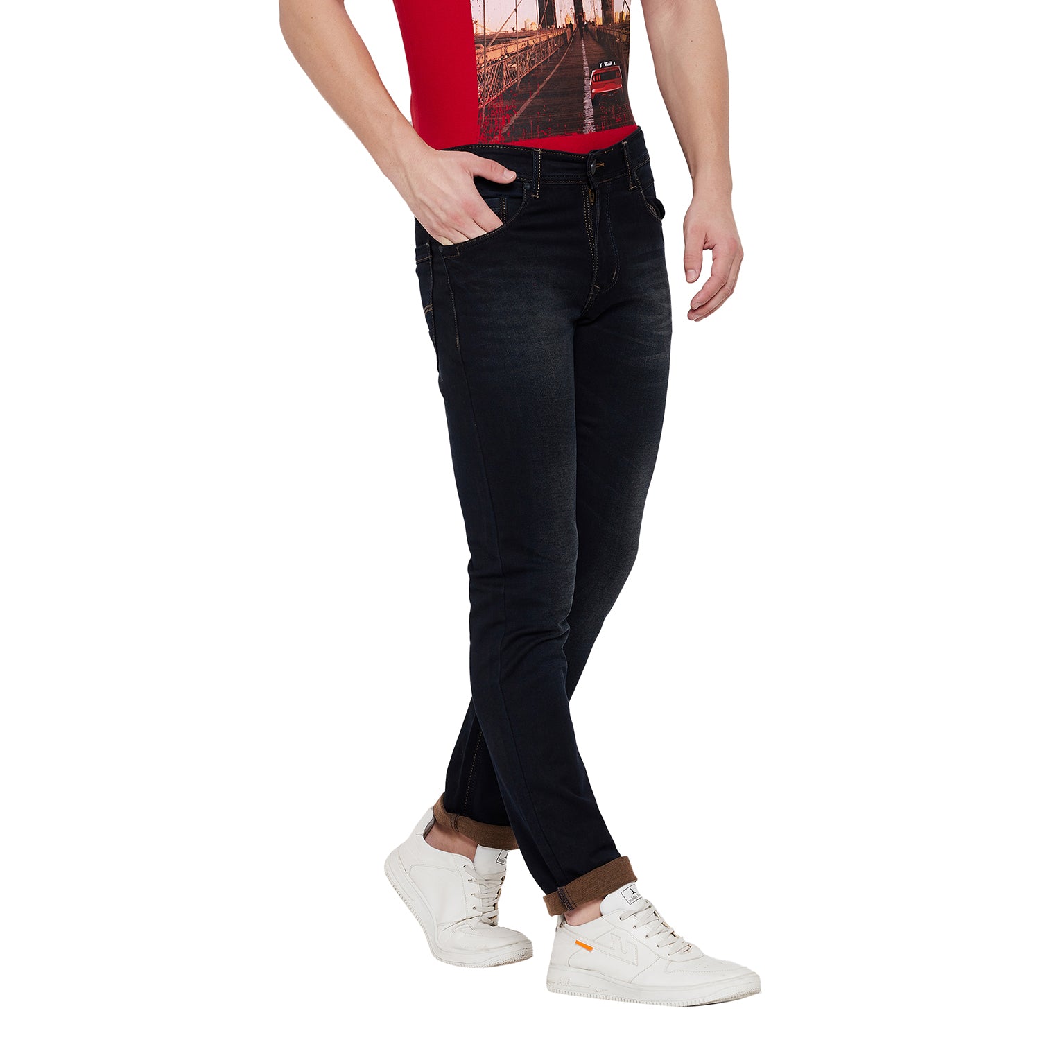 Duke Stardust Men Slim Fit Stretchable Jeans (SDD5246)