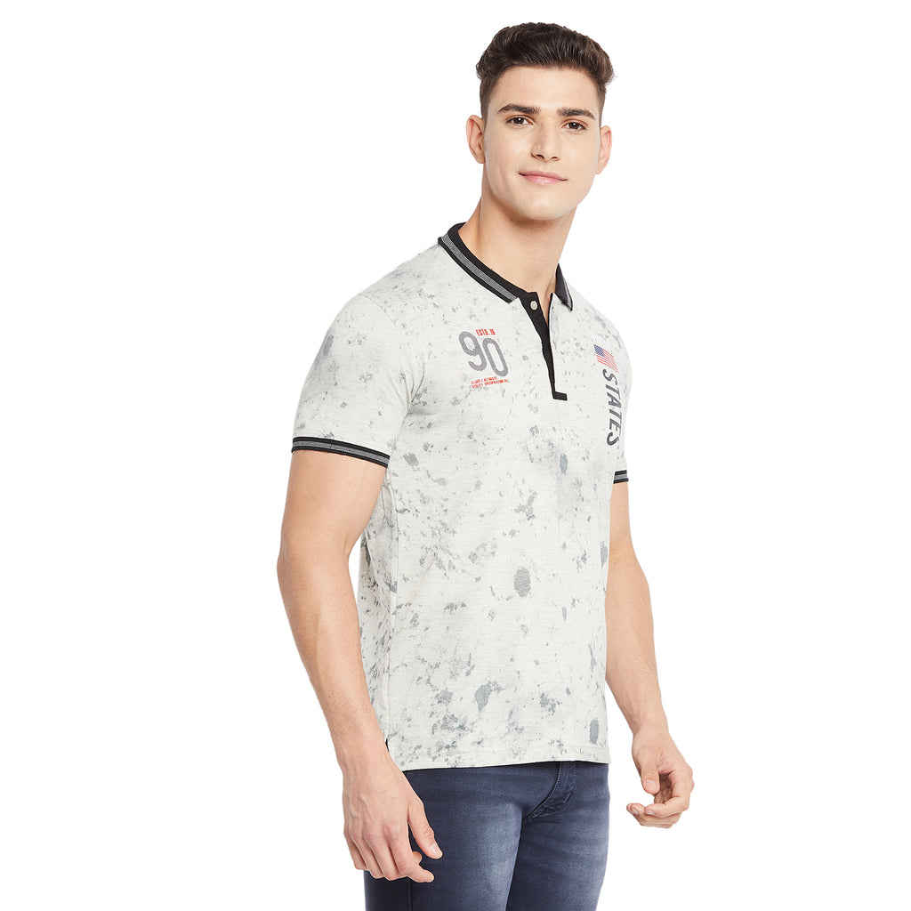 Duke Stardust Men Half Sleeve Cotton T-shirt (LF5461)
