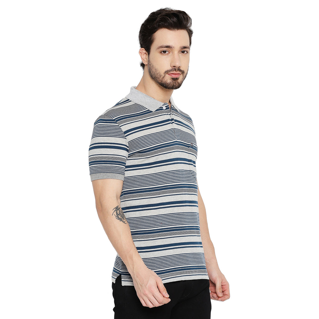Duke Stardust Men Half Sleeve Cotton T-shirt (MTLF354)