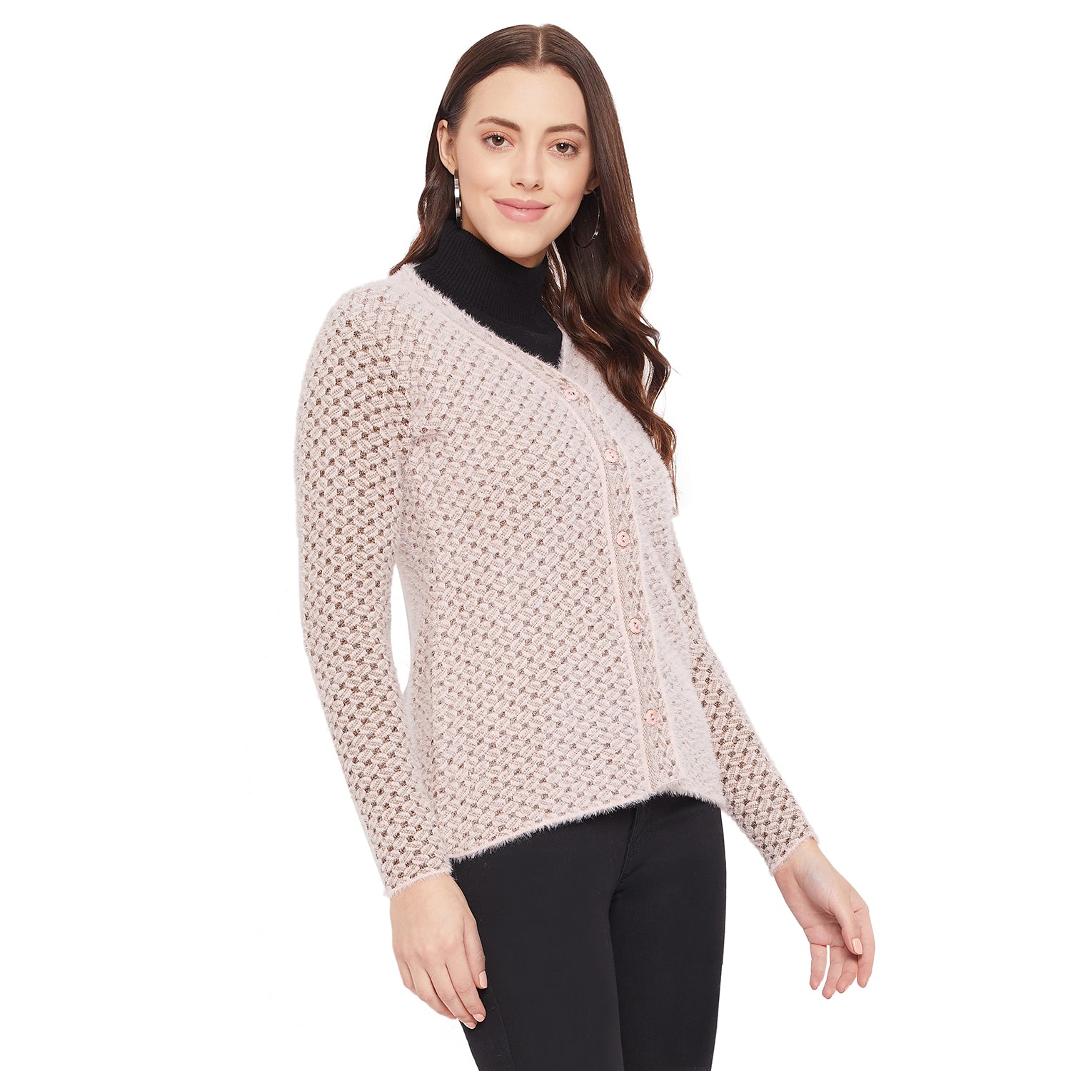 Duke Stardust Women Full Sleeve Cardigan (SDS952)