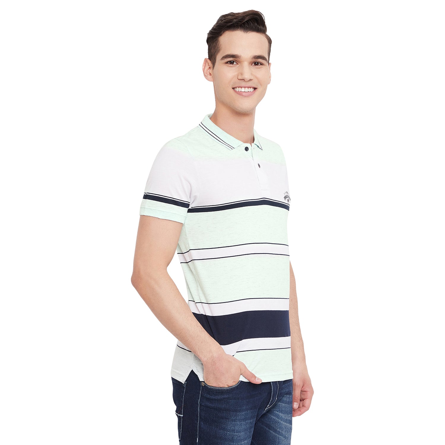 Duke Stardust Men Half Sleeve Cotton T-Shirt (MTLF338)