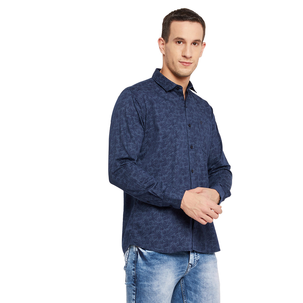 Duke Stardust Men Full Sleeve Cotton Shirt (SDO8PRTI)