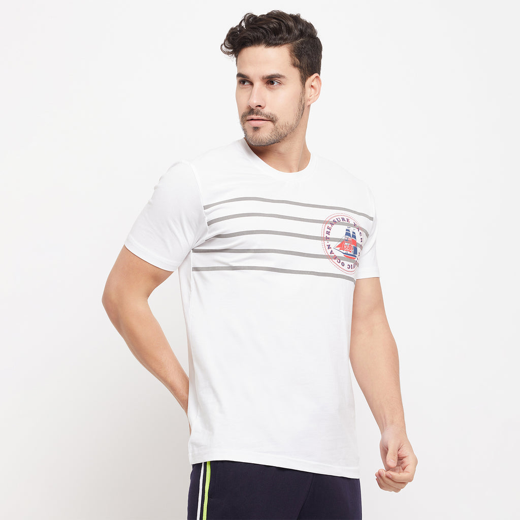 Duke Stardust Men Half Sleeve Cotton T-shirt (LF5833)
