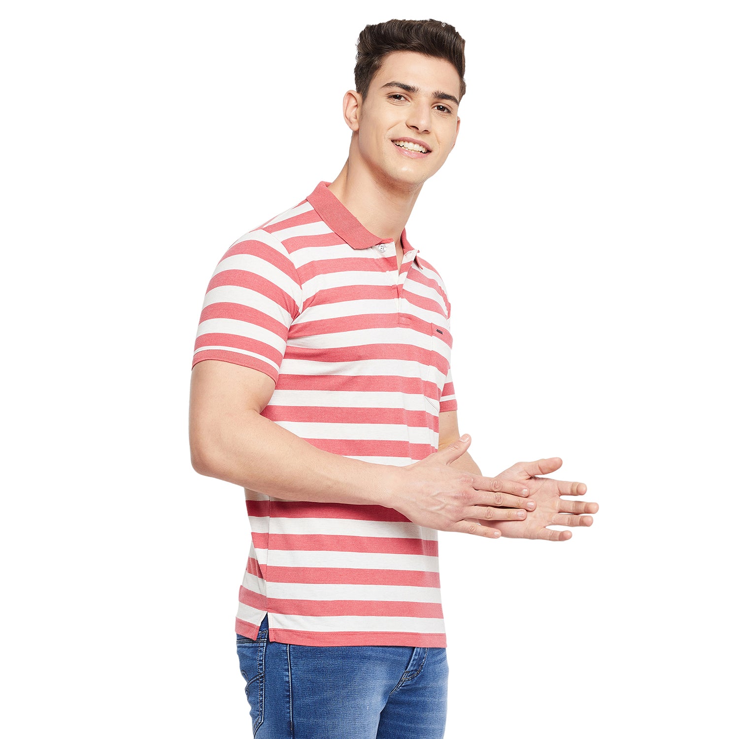 Duke Stardust Men Half Sleeve Cotton T-Shirt (MTLF321)