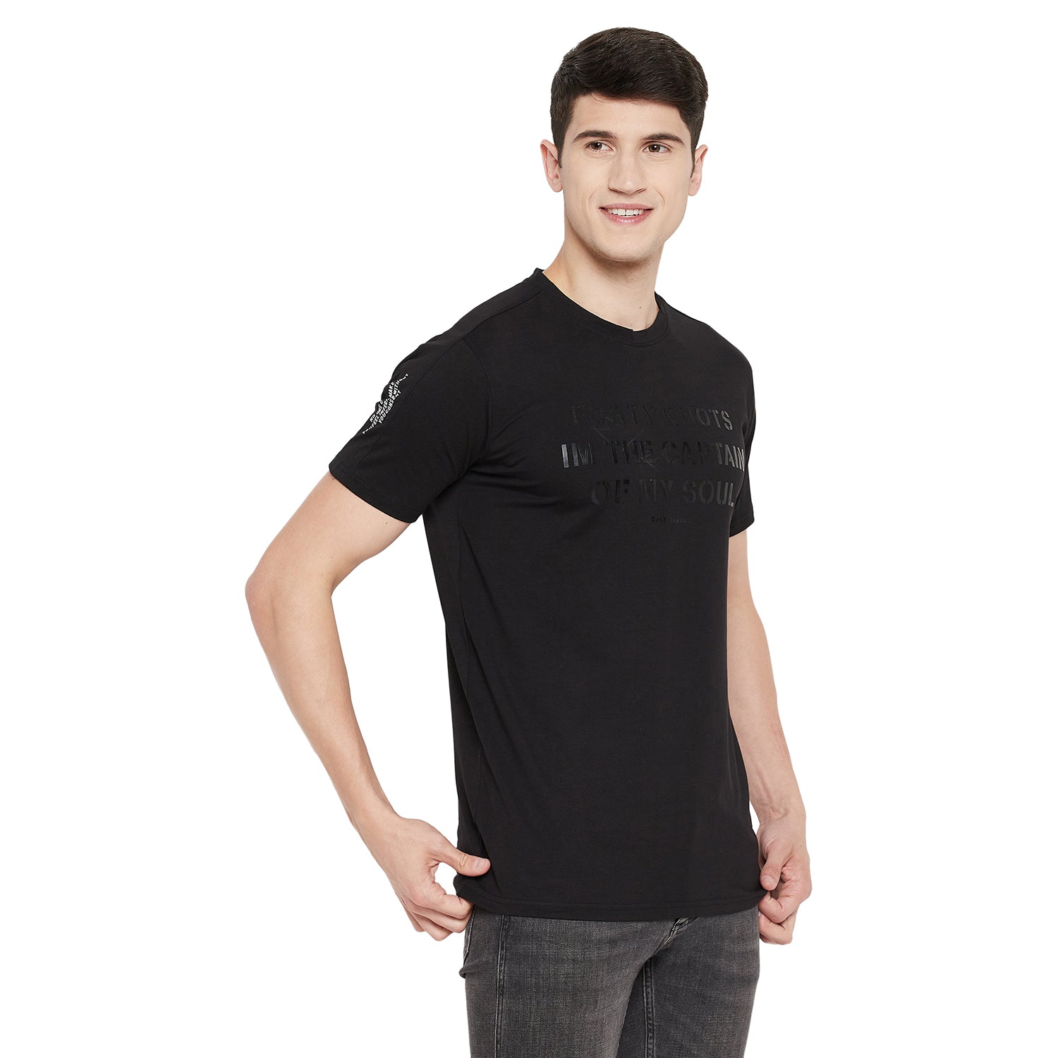 Duke Stardust Men Half Sleeve Cotton T-shirt (LF5276)