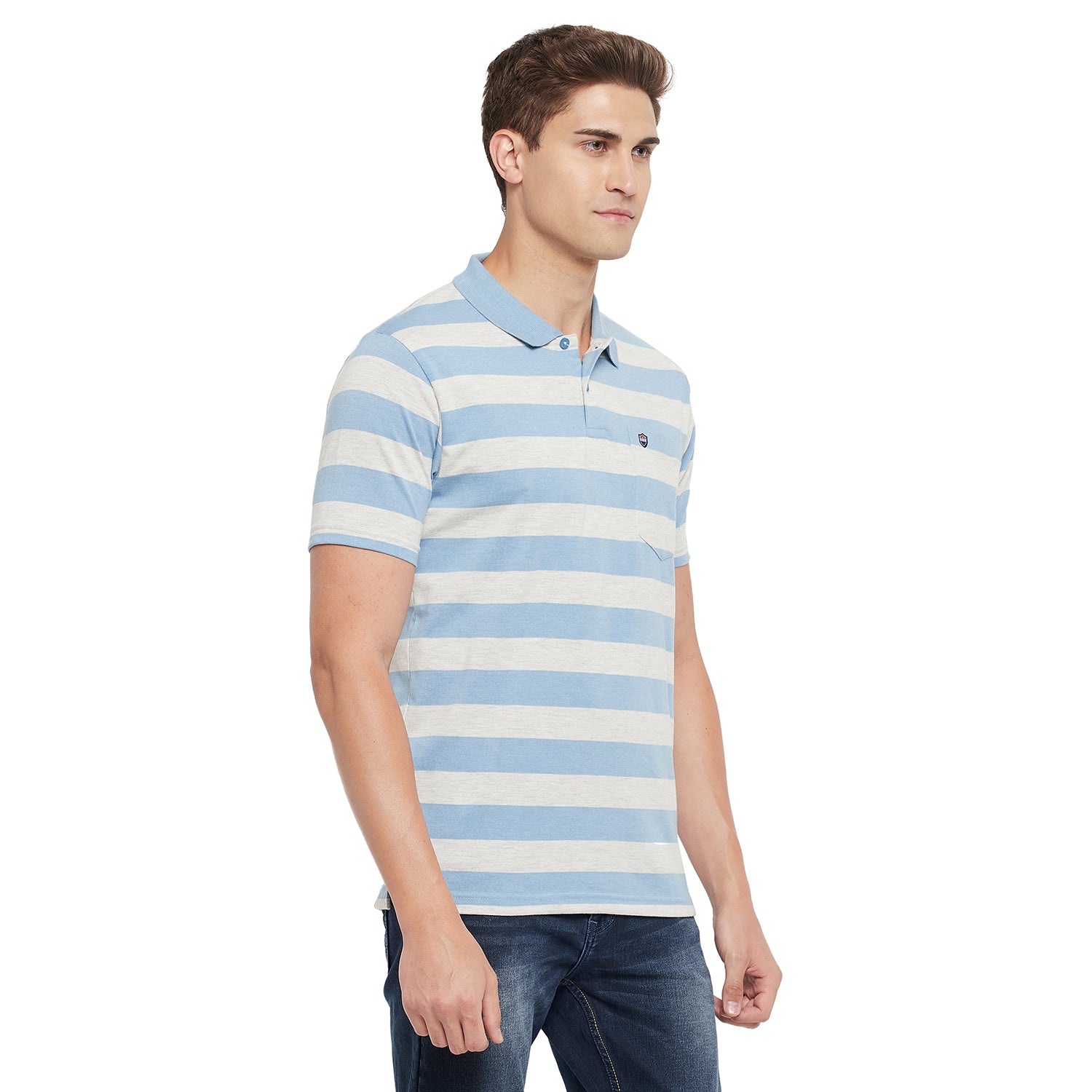 Duke Stardust Men Half Sleeve Cotton T-Shirt (MTLF344)