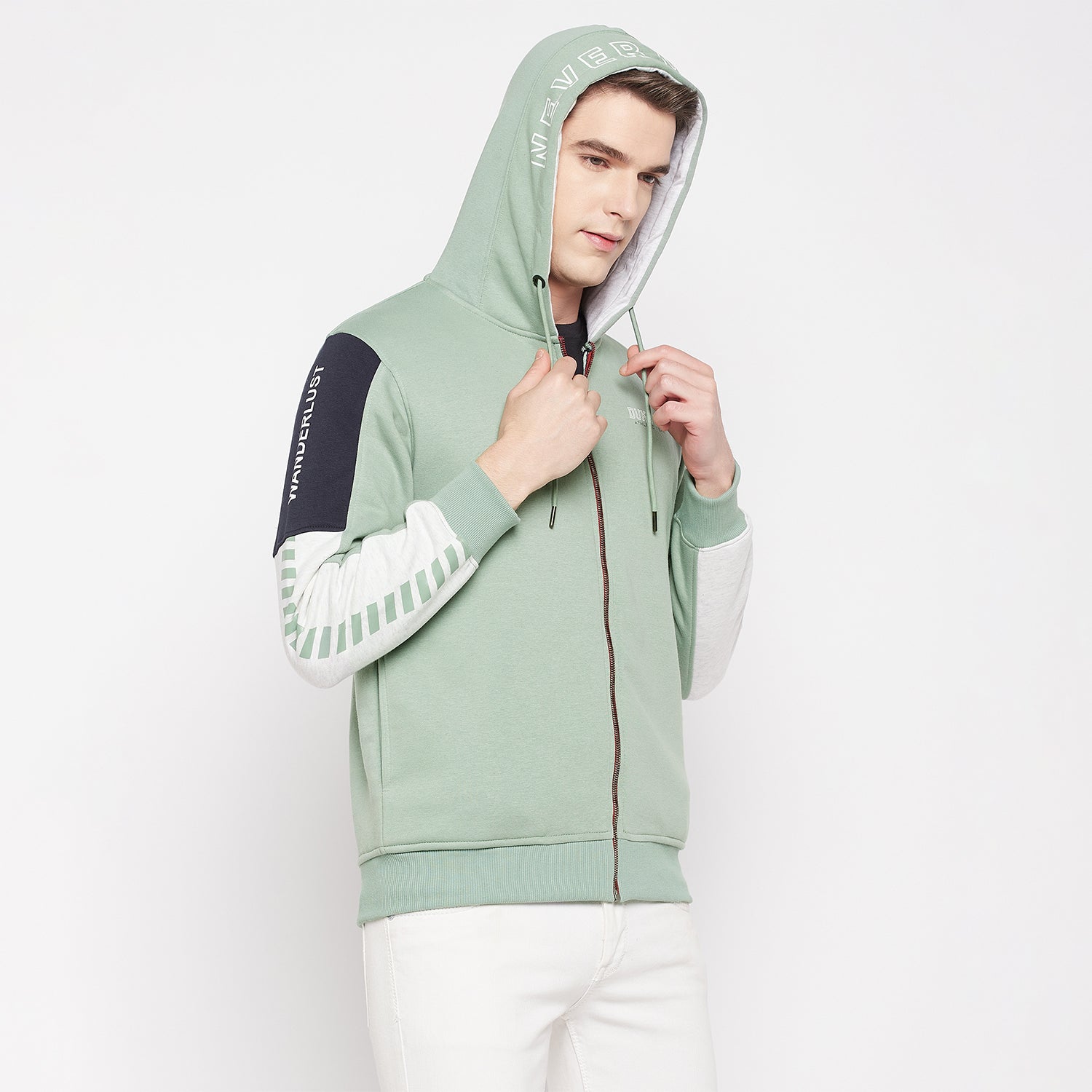 Duke Urban Men Hooded Neck Sweatshirt (LF3899)