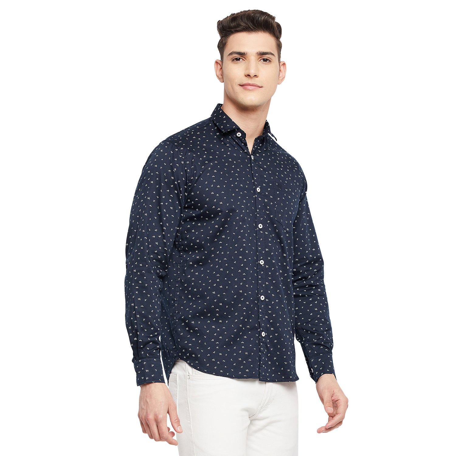 Duke Stardust Men Full Sleeve  Cotton Shirt (SDO5PRS)