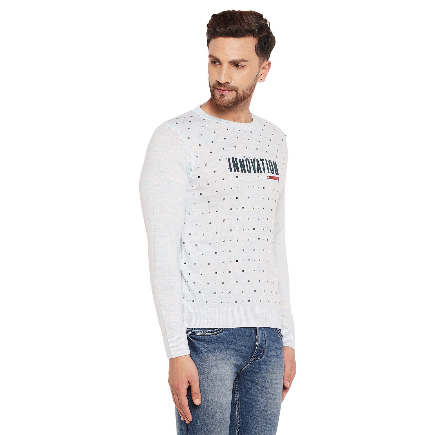 Duke Urban Men Full Sleeve Round Neck Sweater (SDS8091)