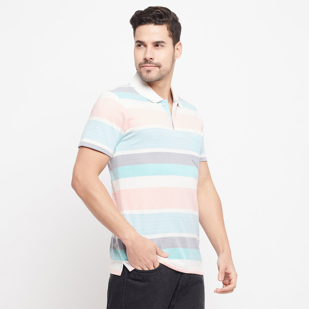 Duke Stardust Men Half Sleeve Cotton T-shirt (LF7015)