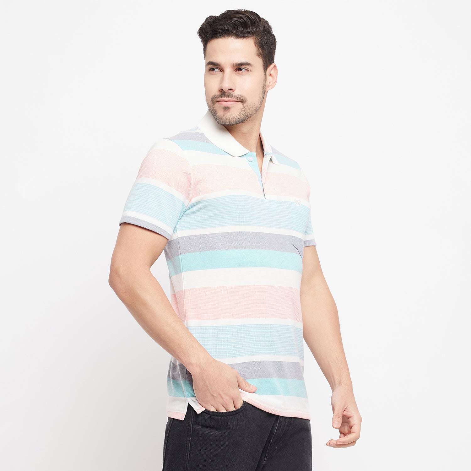 Duke Stardust Men Half Sleeve Cotton T-shirt (LF7015)