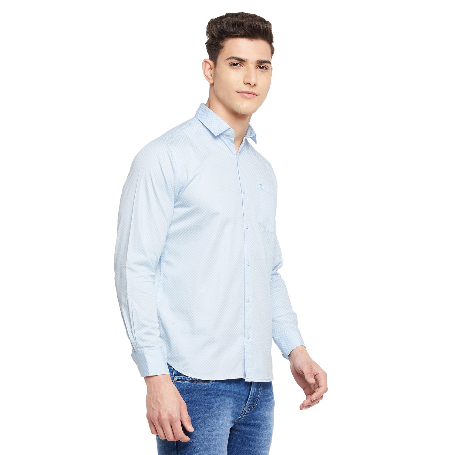Duke Stardust Men Full Sleeve  Cotton Shirt (SDO5PRSA)