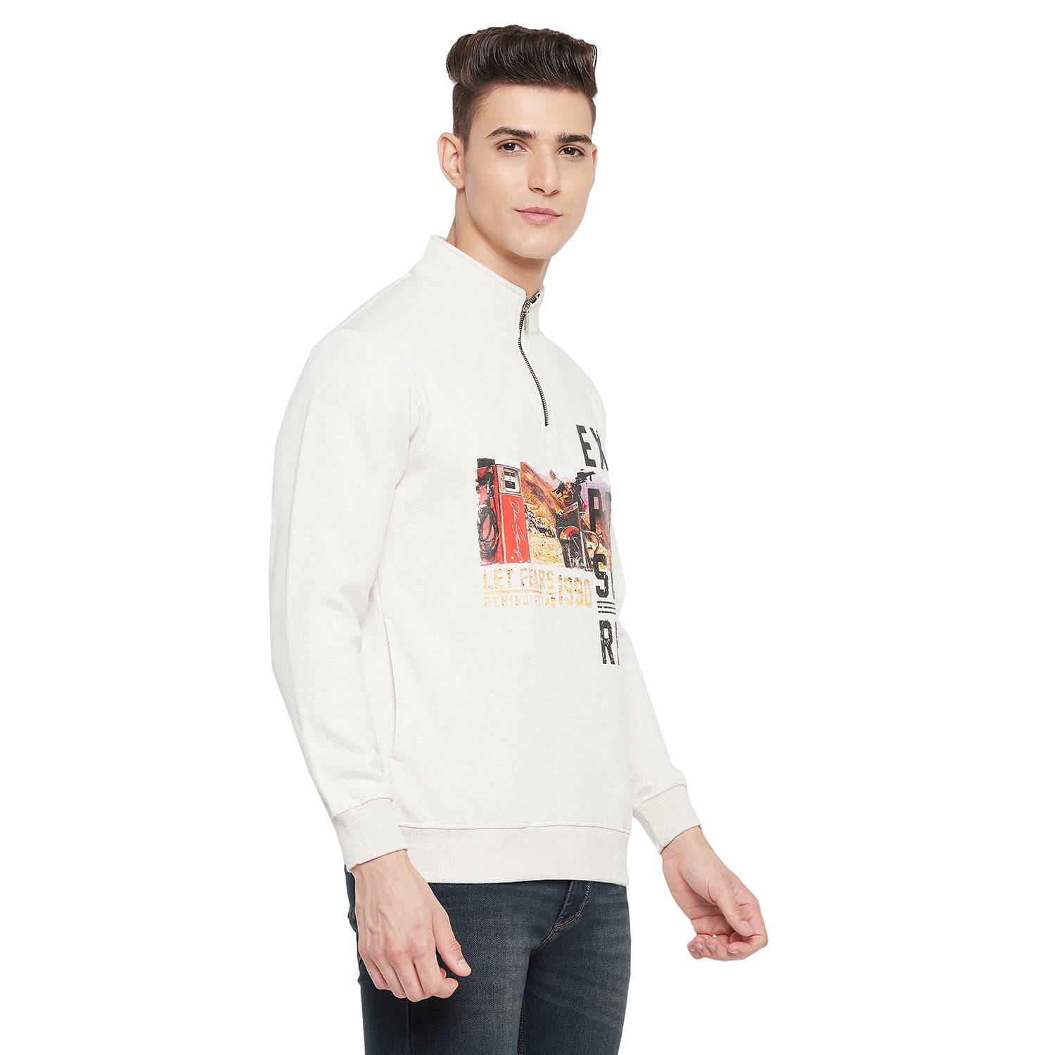 Duke Urban Men Hooded Neck Sweatshirt (LF3808)
