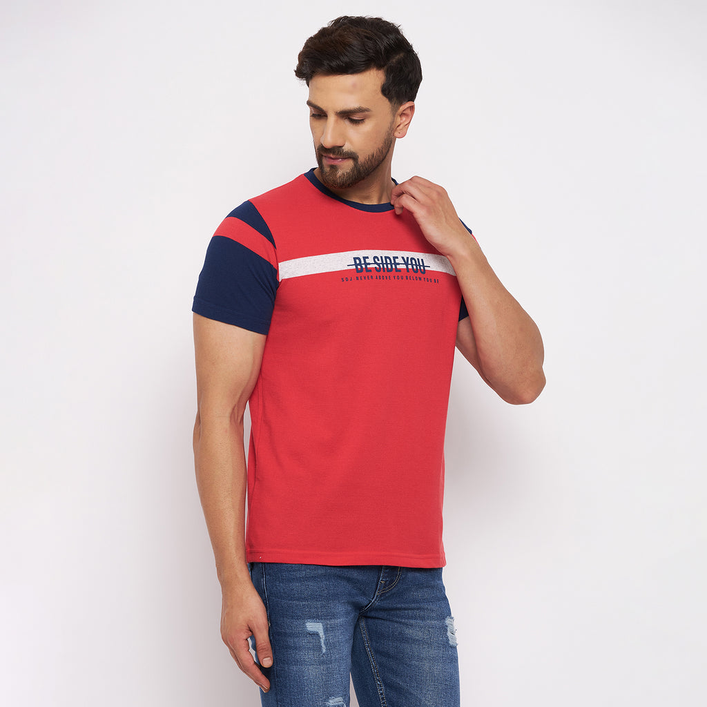 Duke Stardust Men Half Sleeve Cotton T-shirt (LF4946)