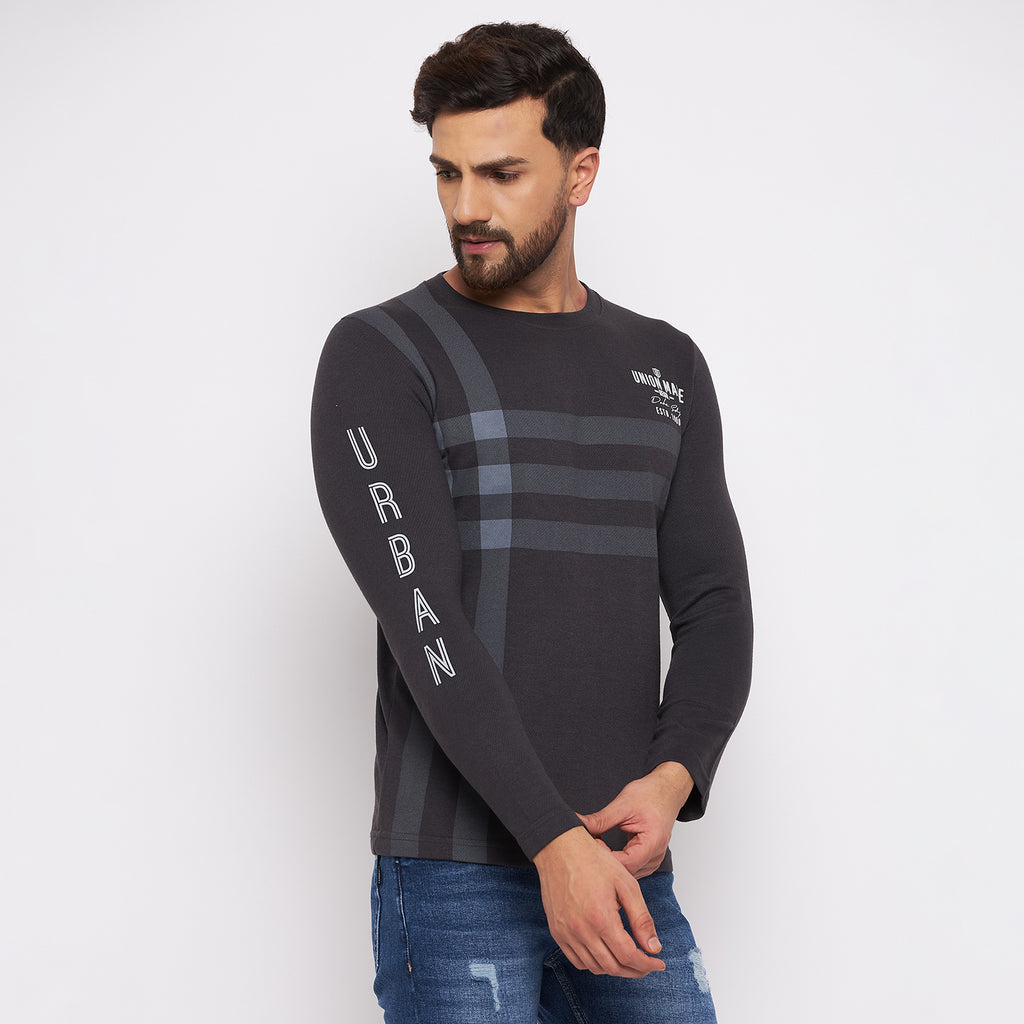 Duke Stardust Men Full Sleeve Cotton T-shirt (LF3976)
