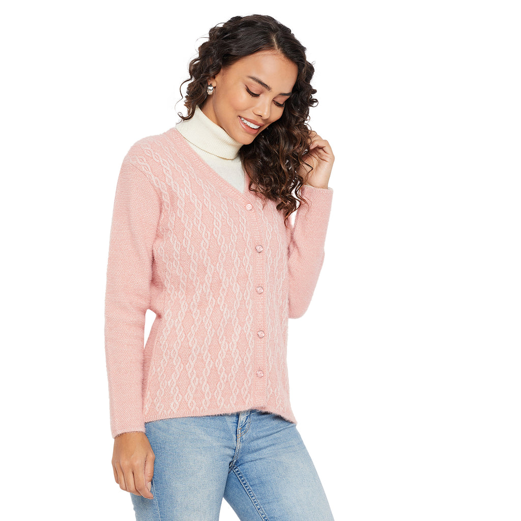 Duke Urban Women V Neck Cardigan  (SDS9725)