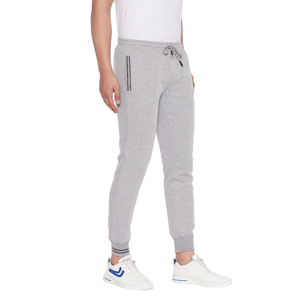 Buy Men Solid Regular Fit Grey Jogger Pants Online - 730473 | Allen Solly