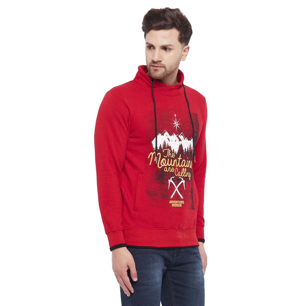 Duke Urban Men Cowl Neck Sweatshirt (LF3853)
