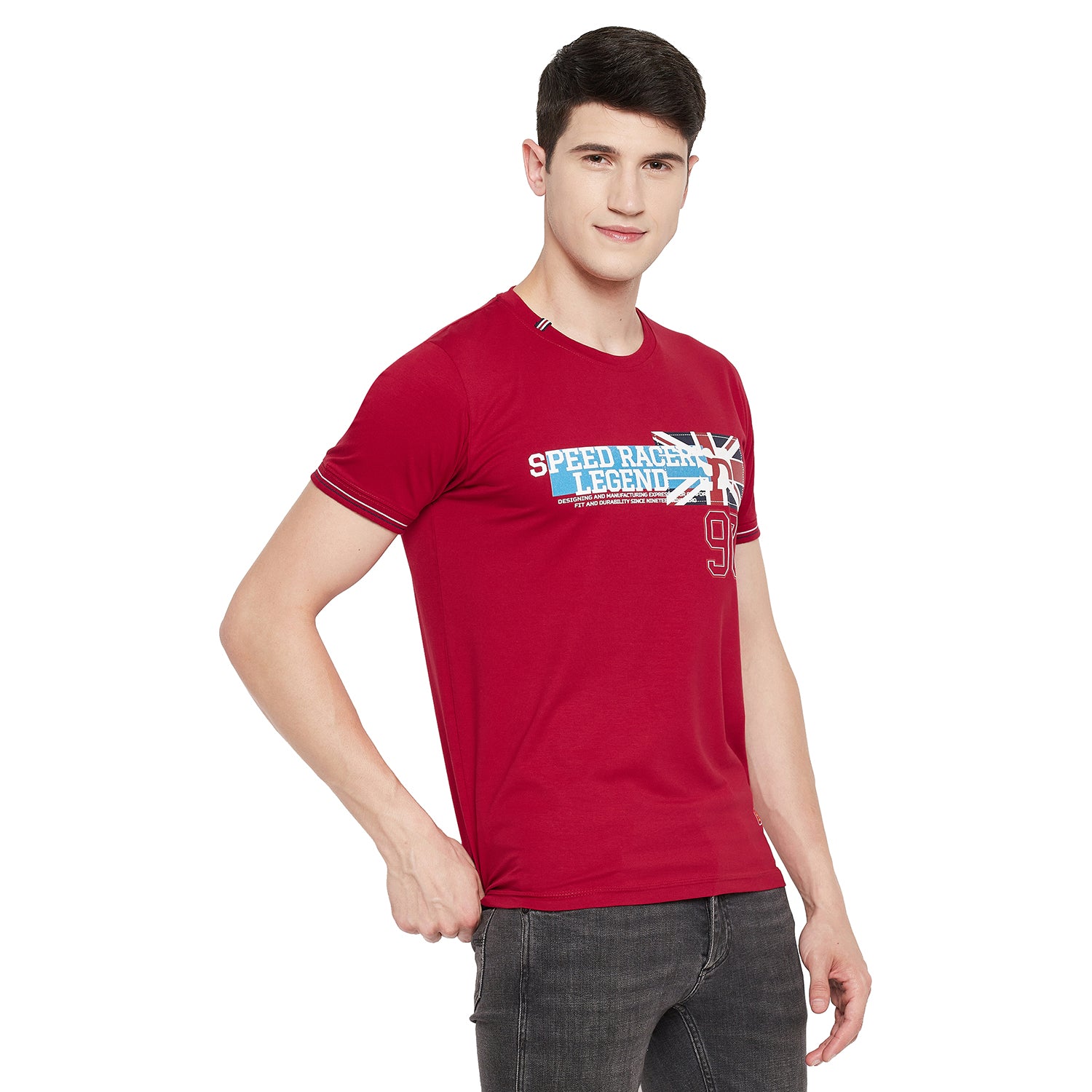 Duke Stardust Men Half Sleeve Cotton T-shirt (LF5259)