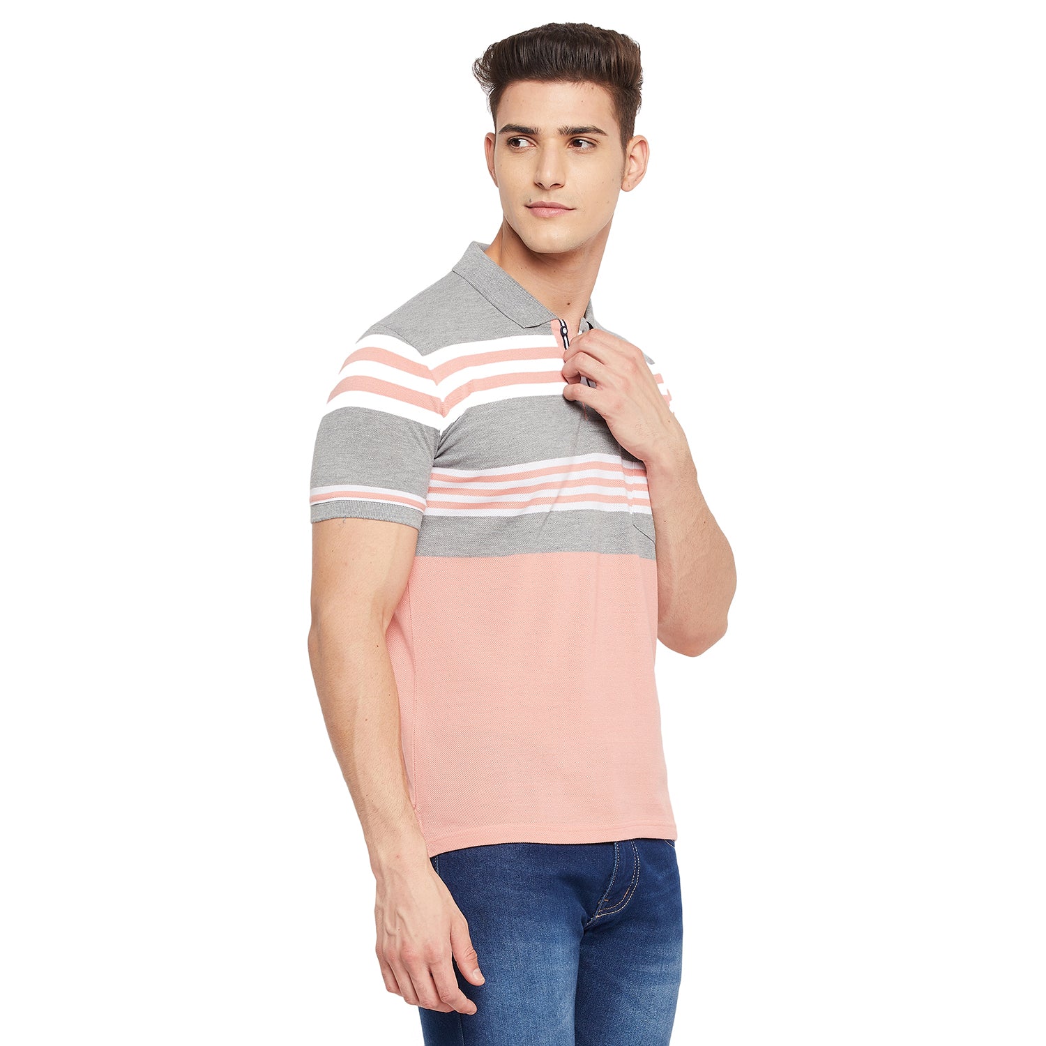 Duke Stardust Men Half Sleeve Cotton T-shirt (LF5341)