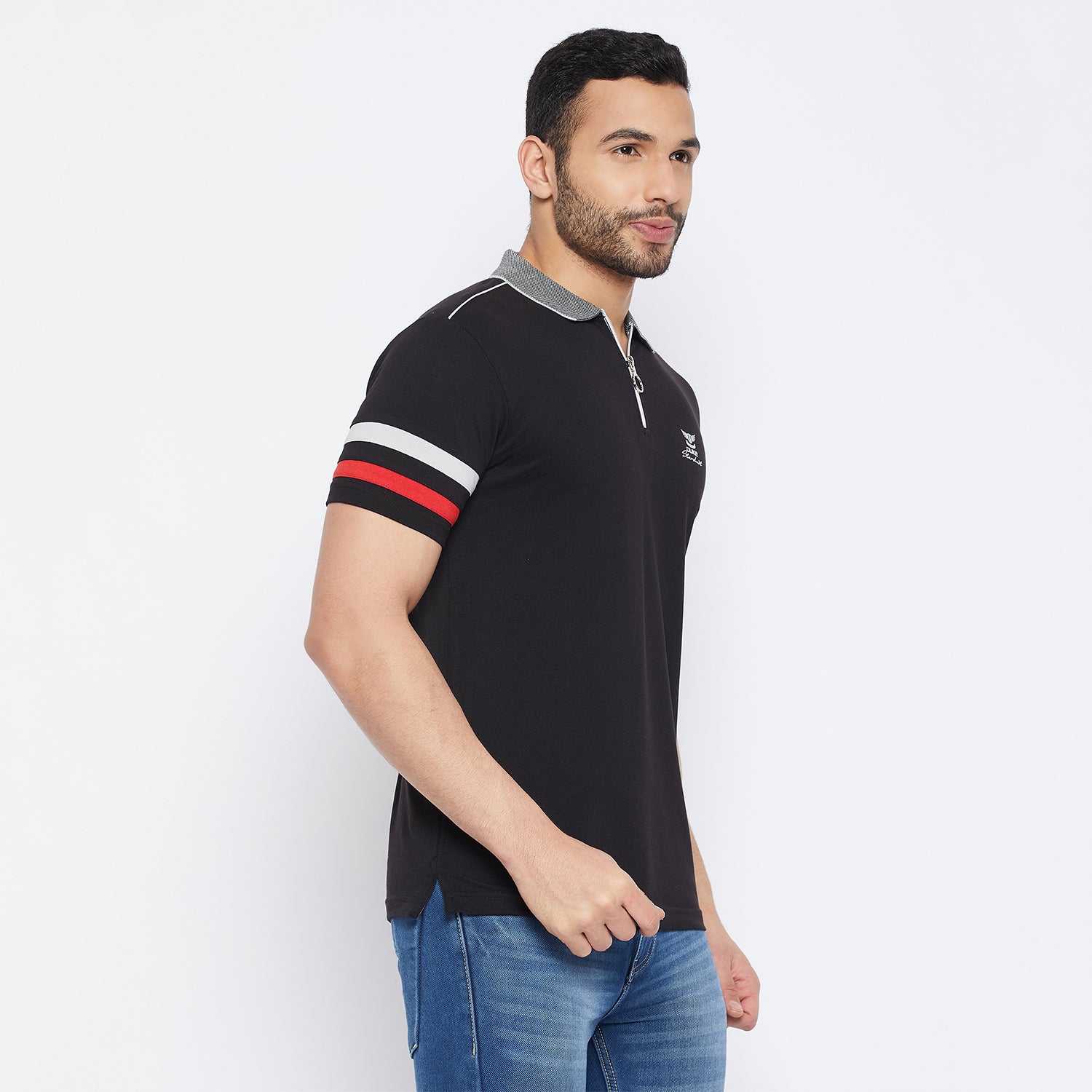 Duke Stardust Men Half Sleeve Cotton T-shirt (LF5797)