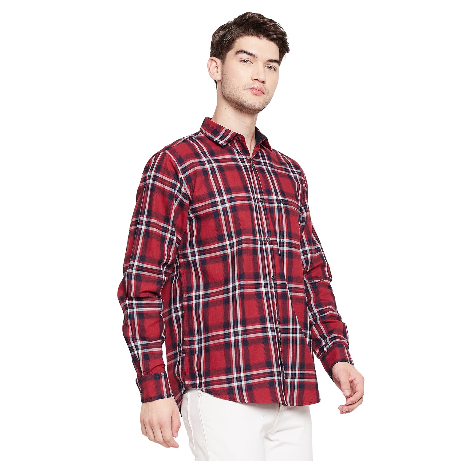 Duke Urban Men Full Sleeve Cotton Shirt (SDO5CKIF)