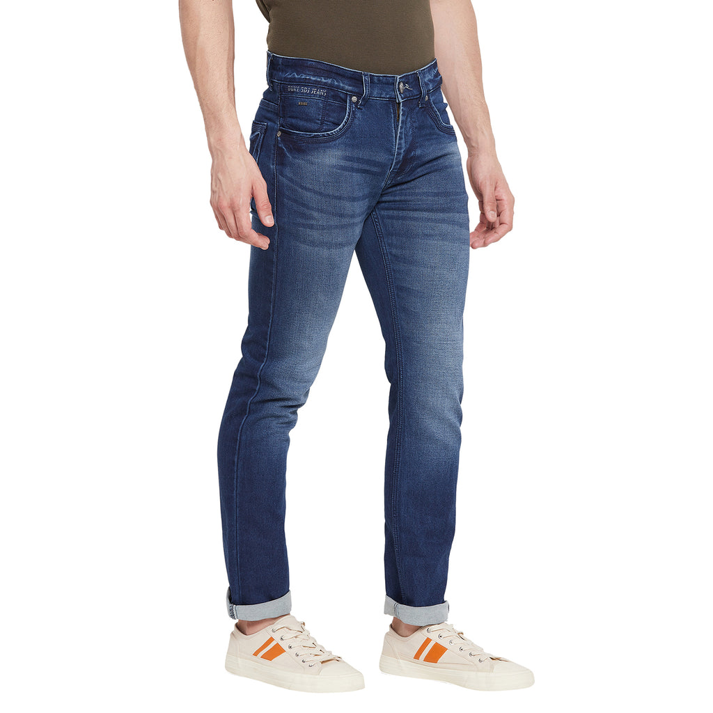 Duke Stardust Men Slim Fit Stretchable Jeans (SDD5285)