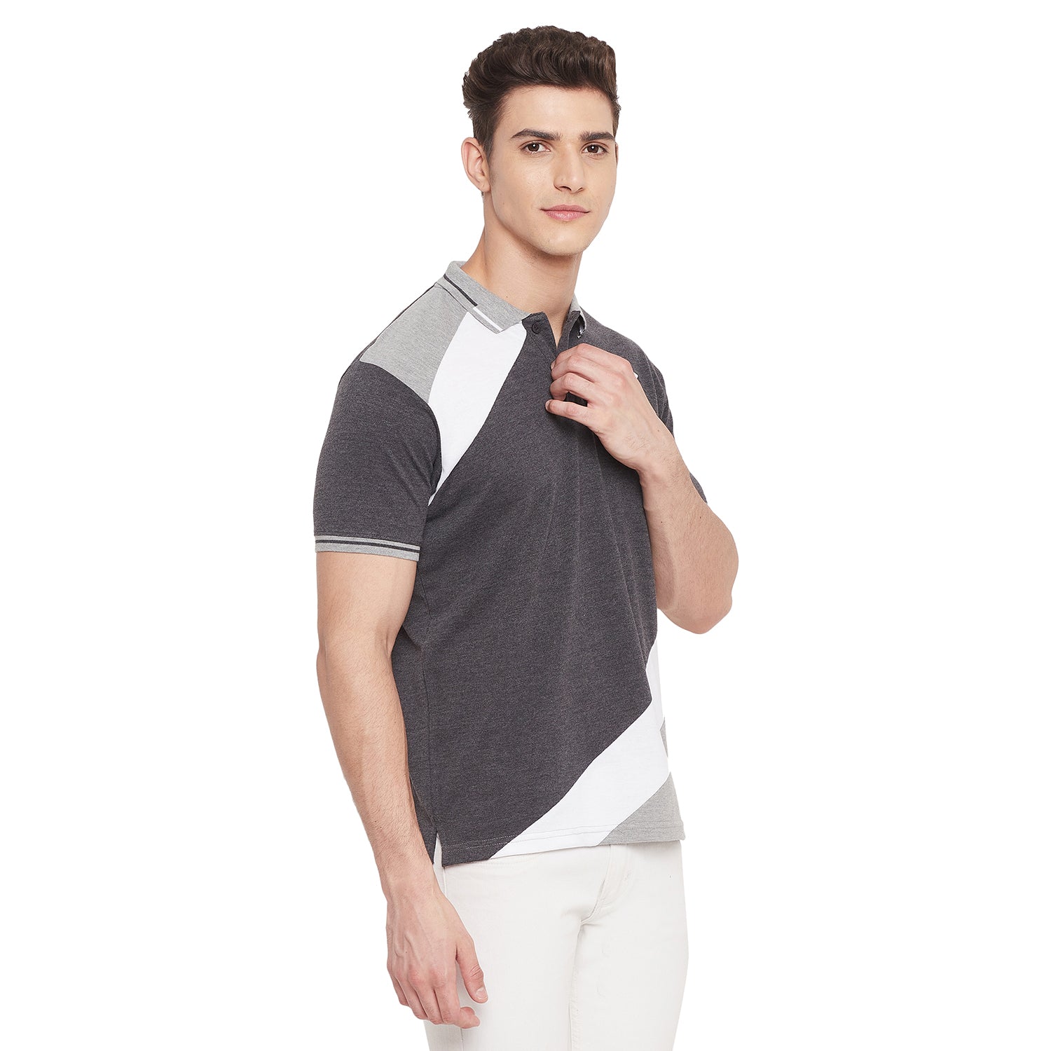 Duke Stardust Men Half Sleeve Cotton T-shirt (LF5267)